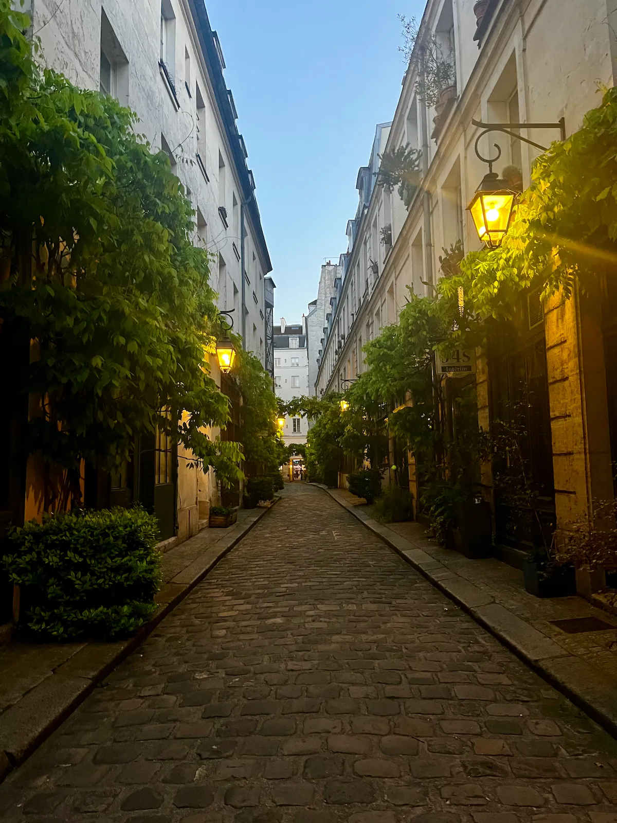 The Marais at night